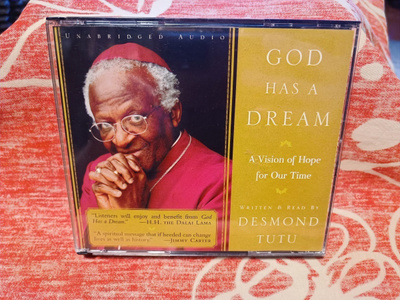 Desmond Tutu God Has  A Dream äänikirja 4CD