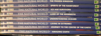 THE NATURAL WORLD 8 DVD BOX SET BBC