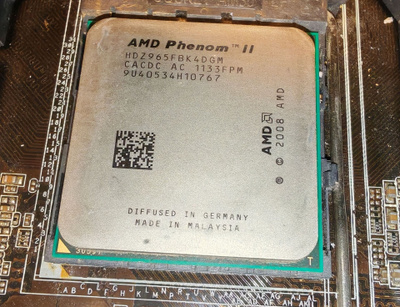 AMD Phenom II X4 965BE Socket AM3