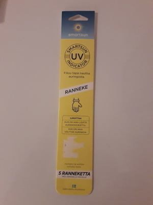 UV-indikaattori ('aurinkomittari')