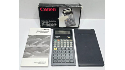 Canon F-802P Scientific Statistical Calculator taskulaskin