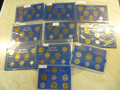 Rahasarjoja 1974 -1990 yht  10 kpl.