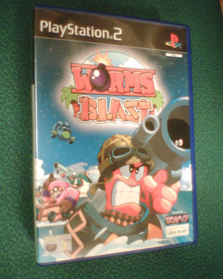 PS2 WORMS BLAST (Sis.postikulut)