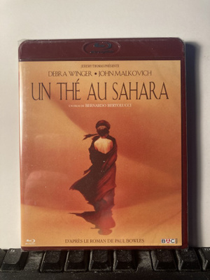 THE SHELTERING SKY, BluRay, Bertolucci, Winger, muoveissa