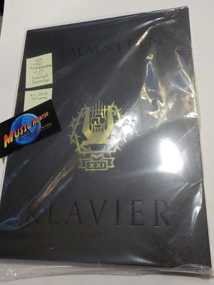 RAMMSTEIN - XXI MUSIC BOOK CLAVIER UUSI PIANO NUOTTIKIRJA+CD