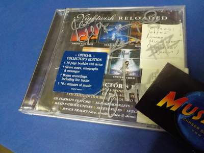 NIGHTWISH - OCEANBORN CD KUUDELLA NIMMARILLA