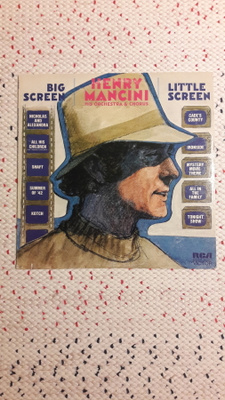 Henry Mancini, His Orchestra And Chorus– Big Screen - Litt