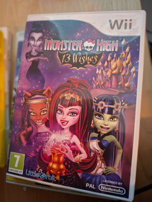 Wii Monster High 13 Wishes CIB