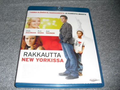 RAKKAUTTA NEW YORKISSA (Josh Radnor) BD, FI-julkaisu***