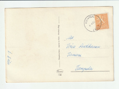 Postileima, KÄYRÄ  4.4.1965