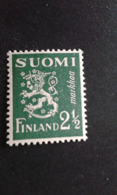 1947 vihreä 2,5 mk**