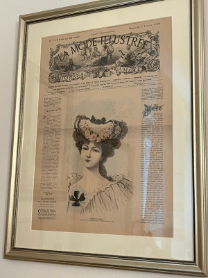 La Mode Illustree -lehden etsivu v 1902 Nizzasta