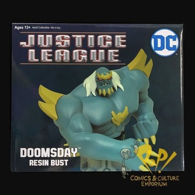 DC ANIMATED DOOMSDAY BUST  - HEAD HUNTER STORE.