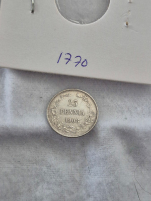 25 penniä 1908, Suomi