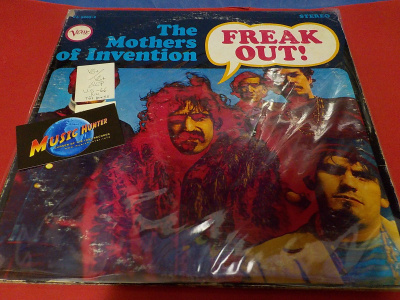 THE MOTHERS OF INVENTION - FREAK OUT! VG+/VG+ 2LP