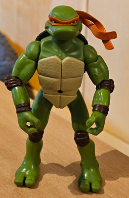 TMNT Teenage Mutant Ninja Turtles MICHELANGELO 2007