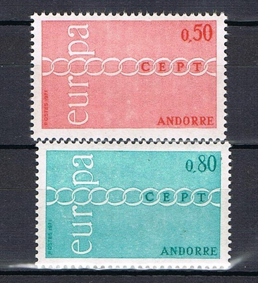 Andorra 1971 - Europa CEPT  ++