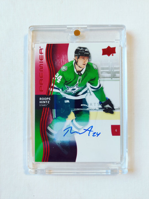 Roope Hintz - 23-24 Premier Red Auto