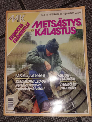 Metsästys ja kalastus 11/1988