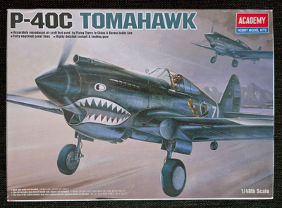 Academy P-40C Tomahawk 1/48 koottava