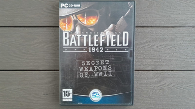 PC CD: Battlefield 1942 - Secret Weapons of WWII Expansion