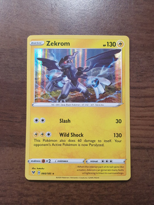 Pokemon Zekrom 060/185 Holo Rare