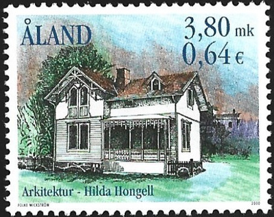 Åland 2000  Arkkitehtuuria  3,80 mk ** LaPe 179