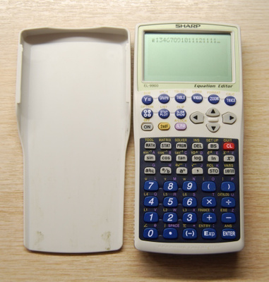 SHARP Graphic Calculator EL-9900