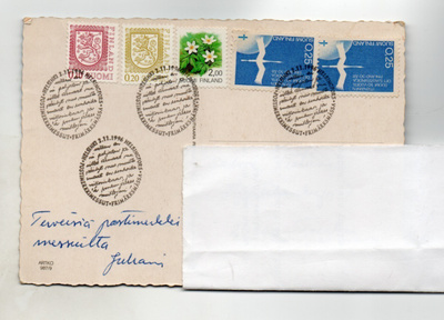 Helsinki: Postimerkkimessut (erikoisleima 2.11.1996)