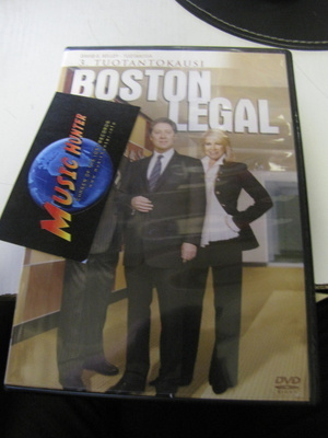 BOSTON LEGAL 3.TUOTANTOKAUSI 6DVD BOX SET