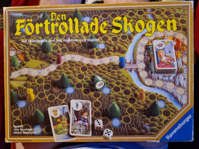 Den Förtrollade Skogen/ Satumaa vintage lautapeli
