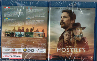 Hostiles	(10 266)	UUSI	-FI-	BLU-RAY			christian bale	2018