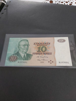 Pakka sileä 10mk seteli