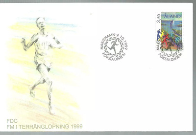 ÅLAND EPK FDC 10/1999: Maastojuoksun SM