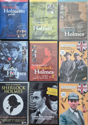 Sherlock Holmesin seikkailut -DVD