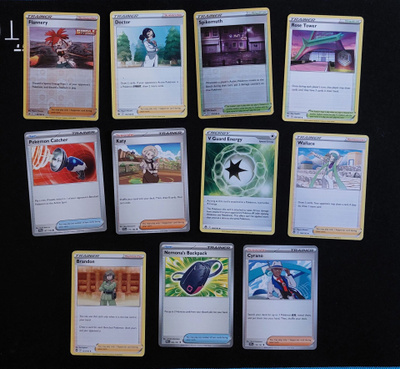 Pokemon trainer kortit 11kpl (#18)
