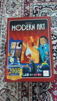 Modern Art - lautapeli, hyväkuntoinen
