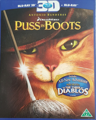 Saapasjalkakissa-Puss Boots - 2Blu-ray