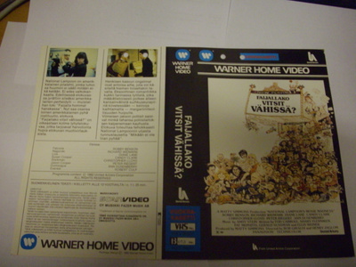 Vhs kansipaperi Fix FAIJALLA VITSIT VÄHISSÄ (Sis.postikulut)