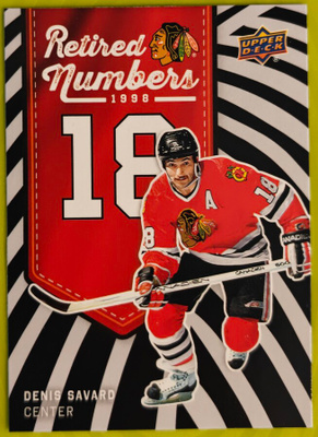 Denis Savard 2025-26 UD Chicago Blackhawks Centennial