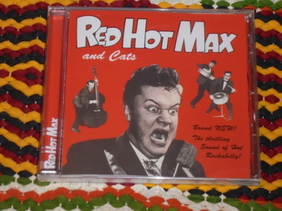CD - RED HOT MAX and CATS - 2008 (1981) rockabilly MINT