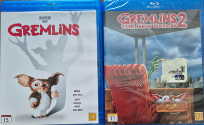 Gremlins+ Gremlins 2-Uusi Pesue-Blu-Ray
