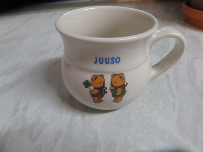 JUUSO  nimiselle Kermansavi Nallet nimimuki uudenveroinen