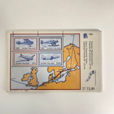Arabia - Filatelian maailmannäyttelyn 1988 seinälaatta