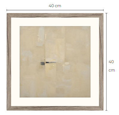 Uusi uniikki abstrakti art print taulu koko 40 cm x 40 cm