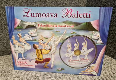 Lumoava baletti palapelikirja ja cd-levy. 2009
