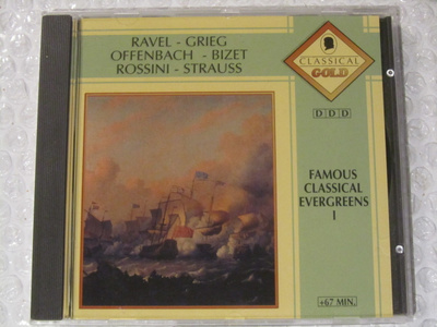 Ravel • Grieg • Offenbach • Bizet • Rossini • Strauss CD