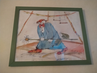 Klovni taulu arvarelli.