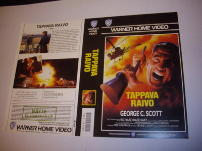 Vhs kansipaperi Fix - TAPPAVA RAIVO (Sis.postikulut)