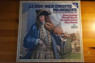 J.S.Bach:Violin Concertos LP.Avaamaton!